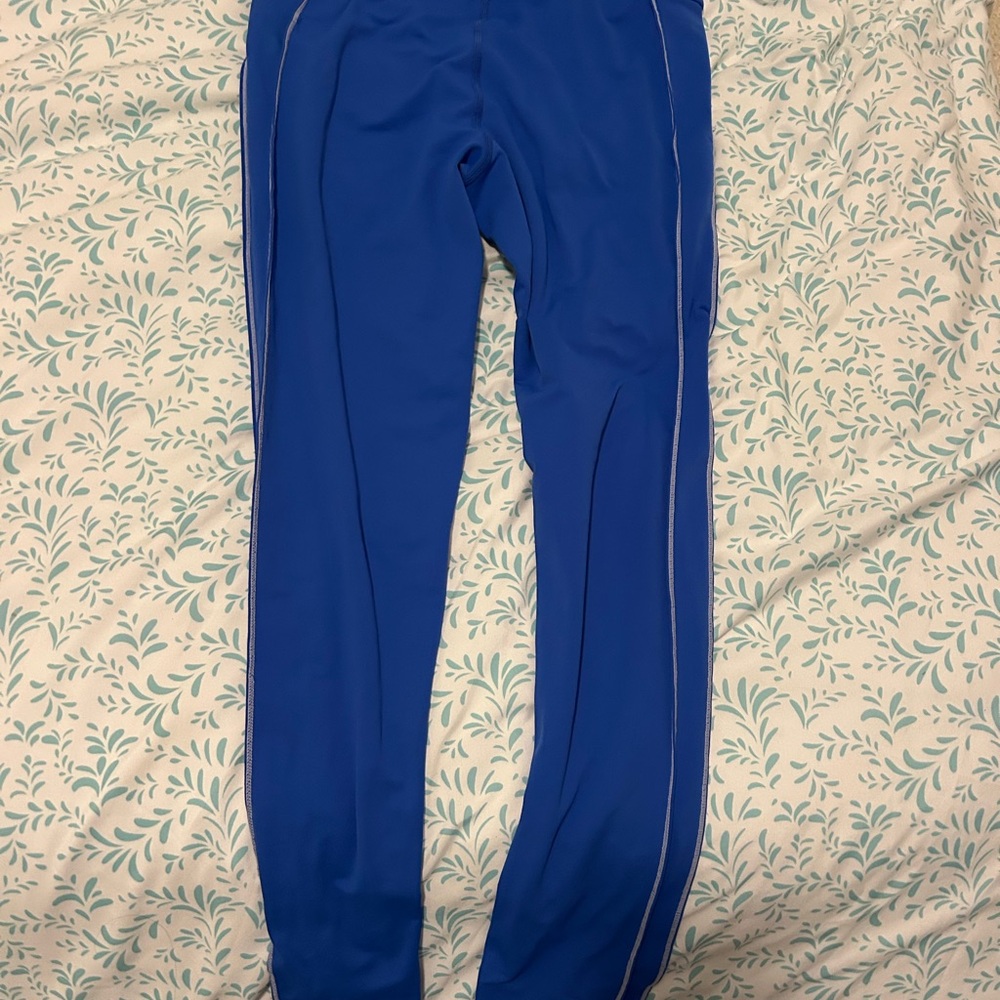 Free People Blue Leggings